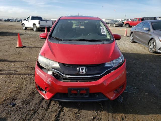 JHMGK5H79GS011633 - 2016 HONDA FIT EX RED photo 5