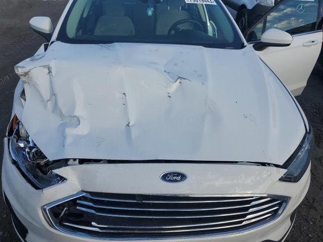 3FA6P0G79KR286304 - 2019 FORD FUSION S WHITE photo 11