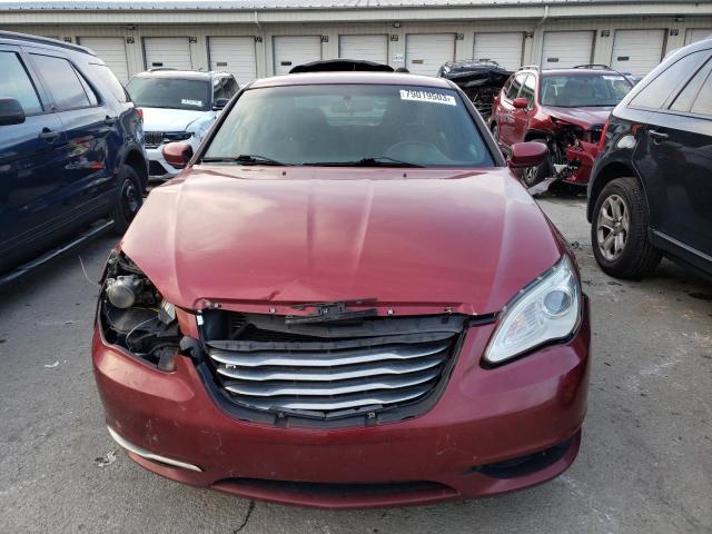 1C3CCBBB5CN135310 - 2012 CHRYSLER 200 TOURING MAROON photo 5