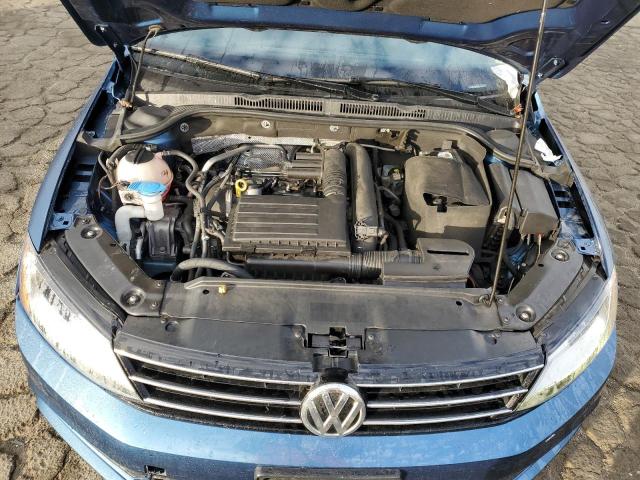 3VW2B7AJ6HM407703 - 2017 VOLKSWAGEN JETTA S BLUE photo 11