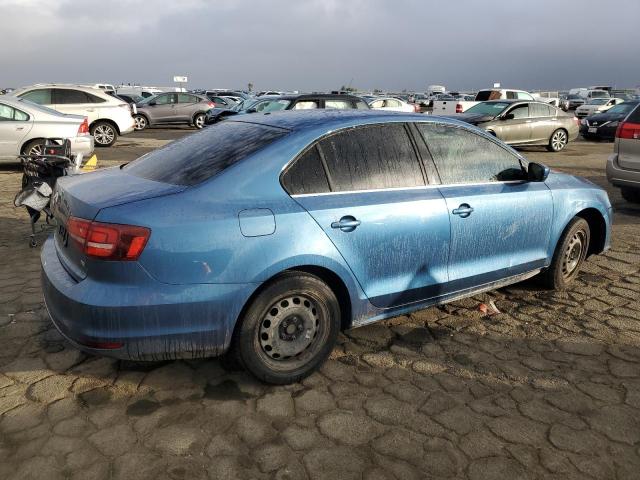 3VW2B7AJ6HM407703 - 2017 VOLKSWAGEN JETTA S BLUE photo 3