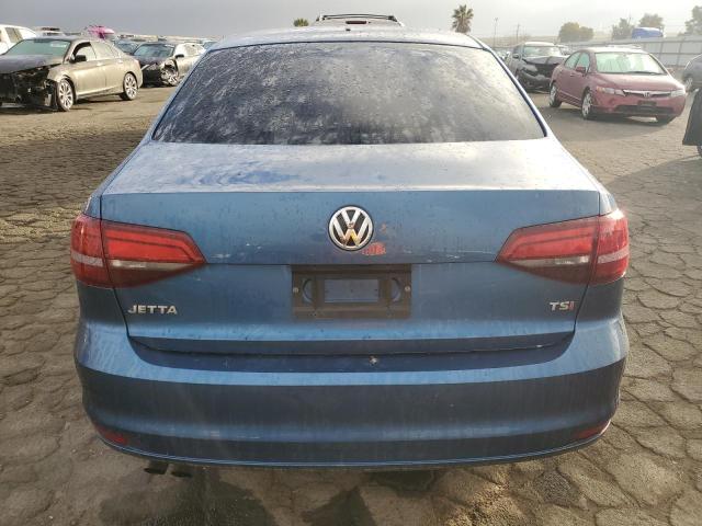 3VW2B7AJ6HM407703 - 2017 VOLKSWAGEN JETTA S BLUE photo 6