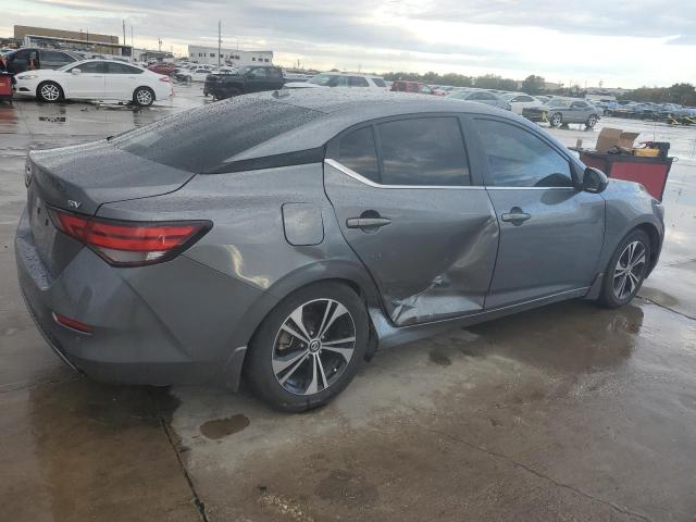 3N1AB8CV9NY231337 - 2022 NISSAN SENTRA SV GRAY photo 3