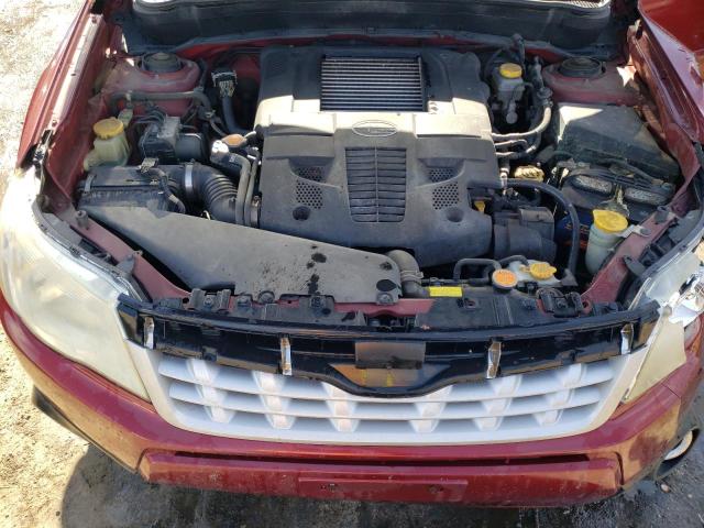 JF2SHGHC1BH746536 - 2011 SUBARU FORESTER TOURING 红色 照片 11