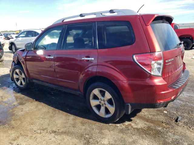 JF2SHGHC1BH746536 - 2011 SUBARU FORESTER TOURING RED photo 2