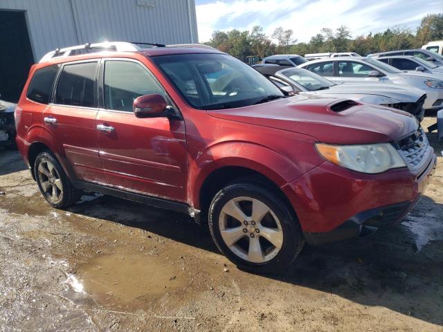 JF2SHGHC1BH746536 - 2011 SUBARU FORESTER TOURING 红色 照片 4