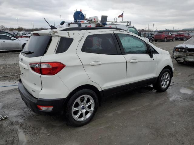 MAJ3P1TE9JC199240 - 2018 FORD ECOSPORT SE WHITE photo 3