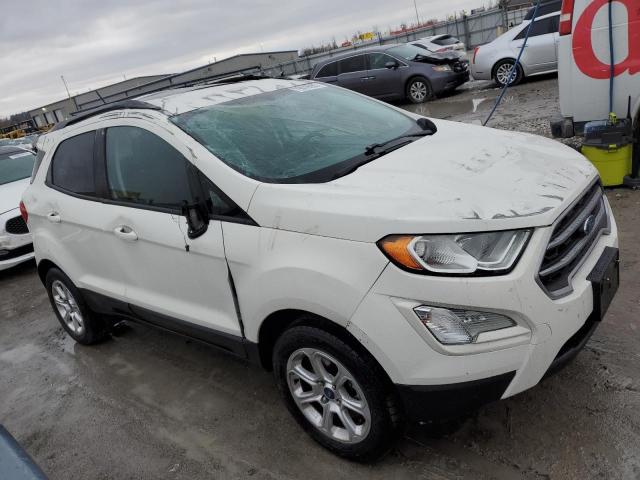 MAJ3P1TE9JC199240 - 2018 FORD ECOSPORT SE WHITE photo 4