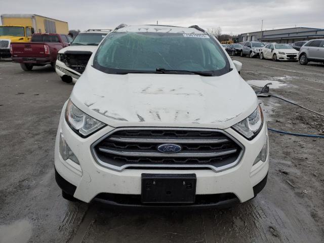 MAJ3P1TE9JC199240 - 2018 FORD ECOSPORT SE WHITE photo 5