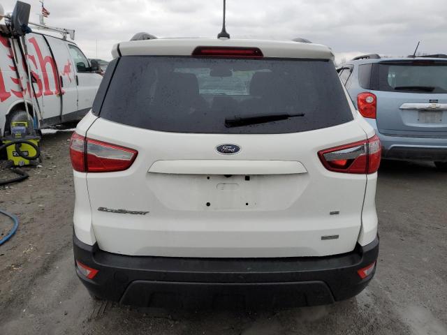 MAJ3P1TE9JC199240 - 2018 FORD ECOSPORT SE WHITE photo 6