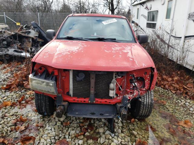 1GTDT136X48187429 - 2004 GMC CANYON RED photo 5