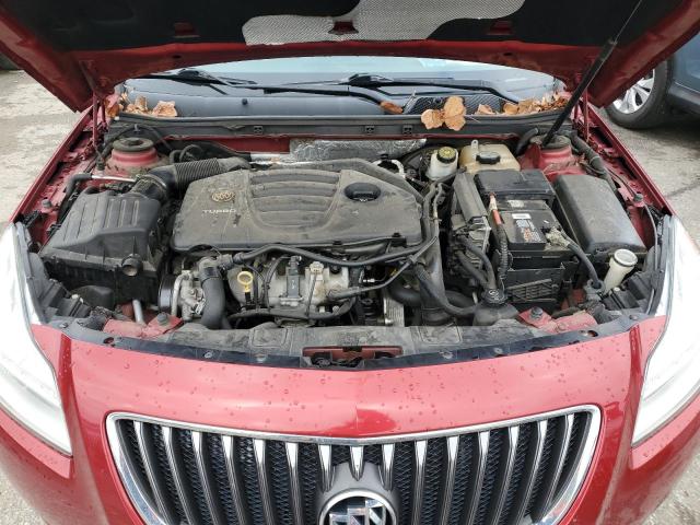 2G4GS5EV8D9248160 - 2013 BUICK REGAL PREMIUM BURGUNDY photo 11