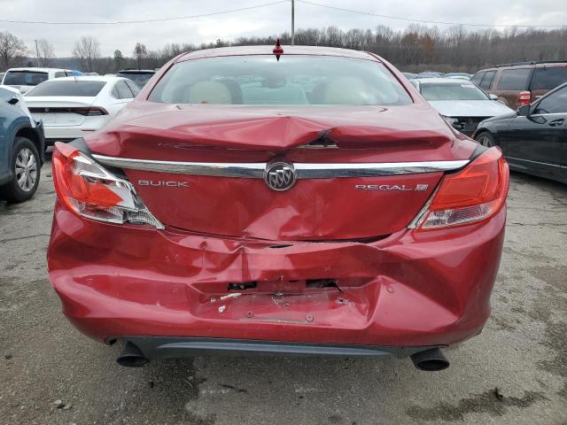 2G4GS5EV8D9248160 - 2013 BUICK REGAL PREMIUM BURGUNDY photo 6