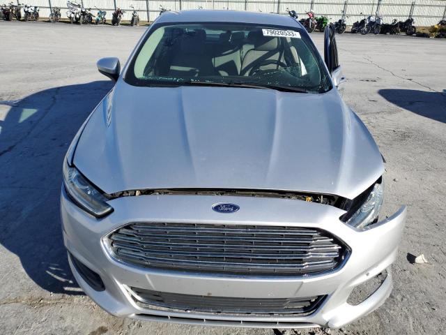 3FA6P0G73GR383053 - 2016 FORD FUSION S SILVER photo 5