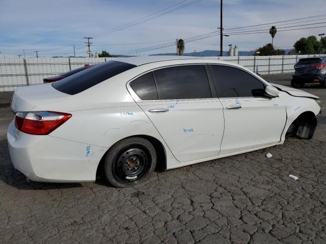 1HGCR2F32DA032403 - 2013 HONDA ACCORD LX WHITE photo 3