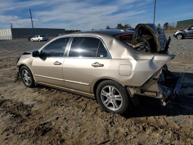 1HGCM56836A109570 - 2006 HONDA ACCORD EX TAN photo 2