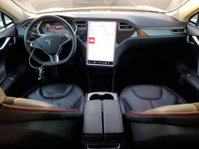 5YJSA1H11EFP37564 - 2014 TESLA MODEL S Սև լուսանկար 8
