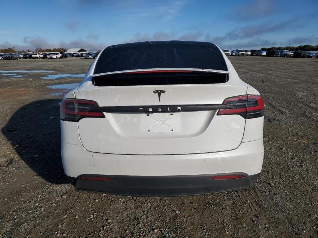 5YJXCBE44MF308793 - 2021 TESLA MODEL X WHITE photo 6