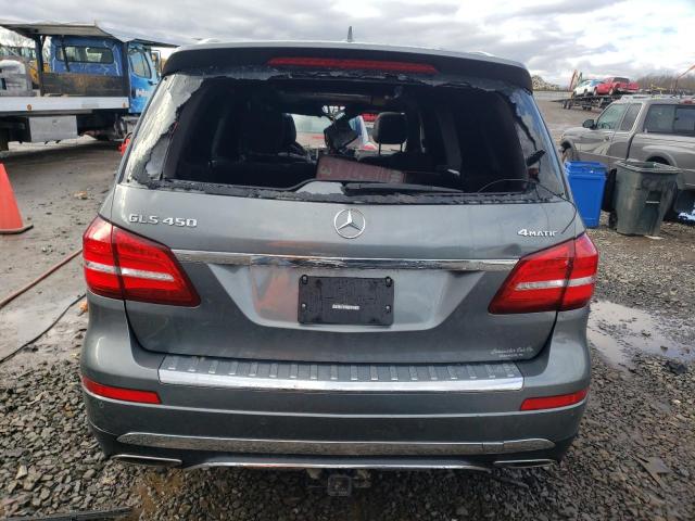 4JGDF6EE5JB054029 - 2018 MERCEDES-BENZ GLS 450 4MATIC GRAY photo 6