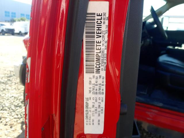 3C7WDKBL6CG239511 - 2012 DODGE RAM 4500 ST RED photo 12