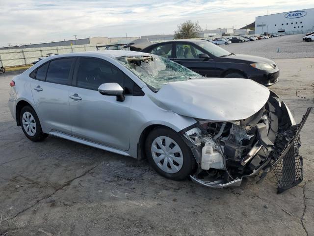 5YFDPRAE2LP107623 - 2020 TOYOTA COROLLA L SILVER photo 4