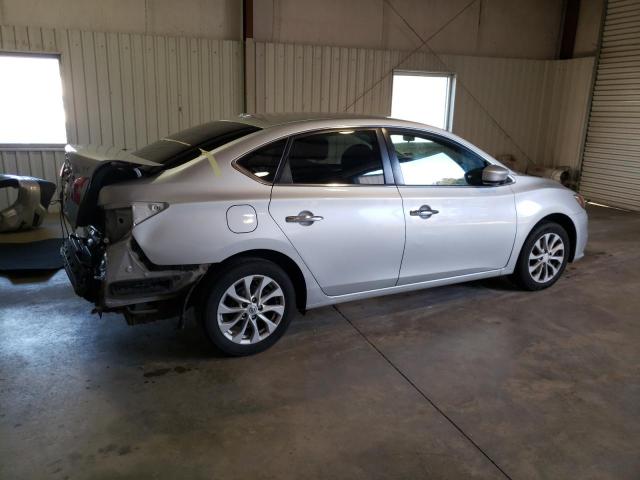 3N1AB7AP0KY321728 - 2019 NISSAN SENTRA S SILVER photo 3