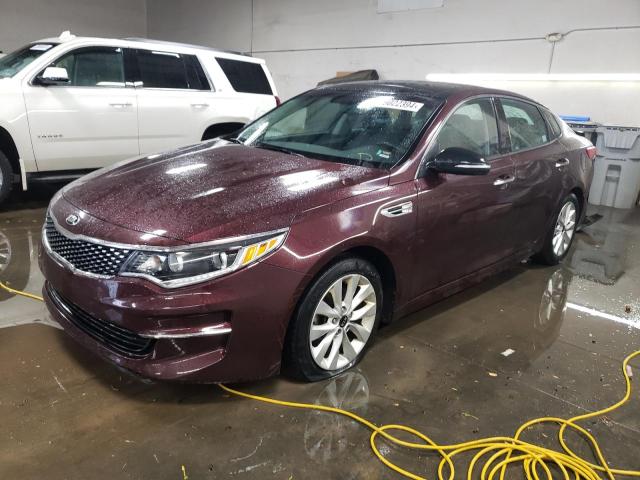 5XXGU4L39GG092962 - 2016 KIA OPTIMA EX BURGUNDY photo 1