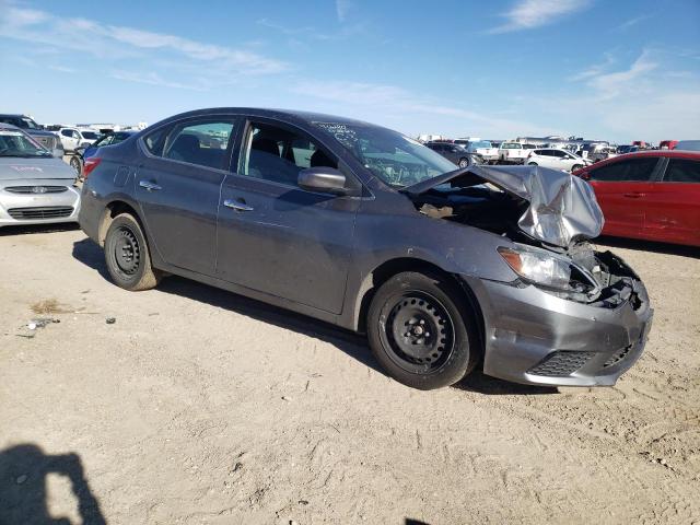 3N1AB7AP6KY382467 - 2019 NISSAN SENTRA S GRAY photo 4