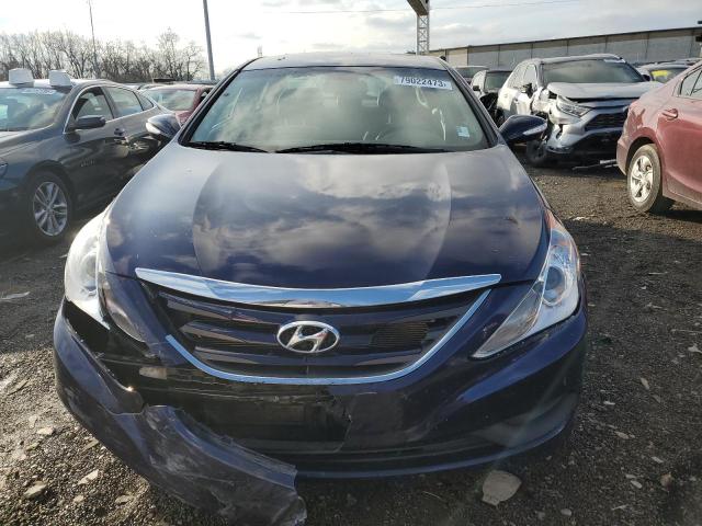 5NPEB4ACXEH914363 - 2014 HYUNDAI SONATA GLS BLUE photo 5