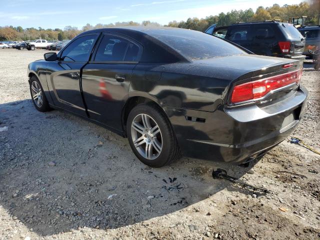 2C3CDXBG2DH640009 - 2013 DODGE CHARGER SE BLACK photo 2