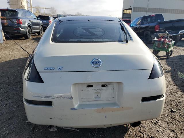 JN1AZ34D04T162890 - 2004 NISSAN 350Z COUPE WHITE photo 6