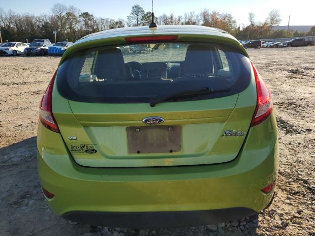 3FADP4EJ6CM128241 - 2012 FORD FIESTA SE GREEN photo 6