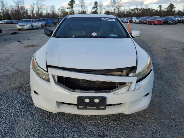 1HGCS1B83AA009577 - 2010 HONDA ACCORD EXL WHITE photo 5