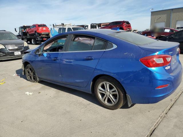 1G1BE5SM6H7188123 - 2017 CHEVROLET CRUZE LT BLUE photo 2