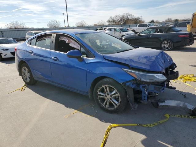 1G1BE5SM6H7188123 - 2017 CHEVROLET CRUZE LT BLUE photo 4