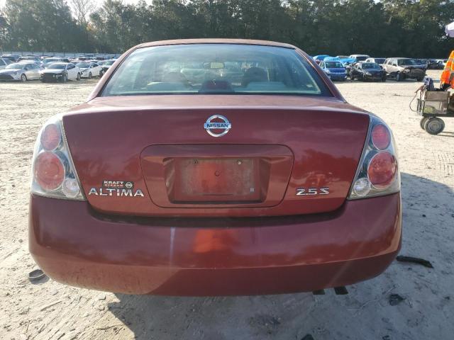 1N4AL11D16C125198 - 2006 NISSAN ALTIMA S RED photo 6