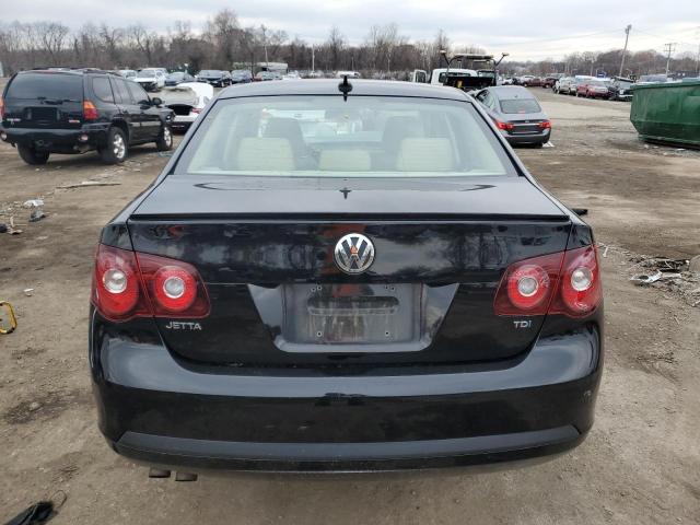 3VWRL7AJ0AM156663 - 2010 VOLKSWAGEN JETTA TDI BLACK photo 6