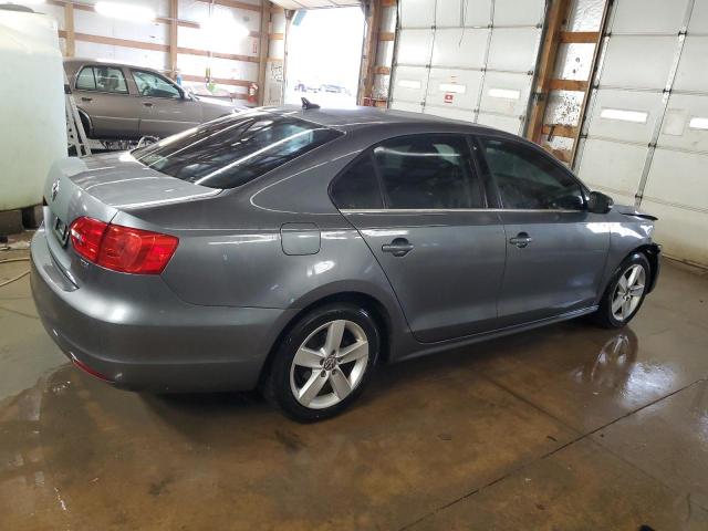 3VWLL7AJ4EM423220 - 2014 VOLKSWAGEN JETTA TDI GRAY photo 3