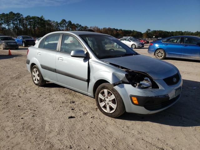 KNADE123466165259 - 2006 KIA RIO BLUE photo 4