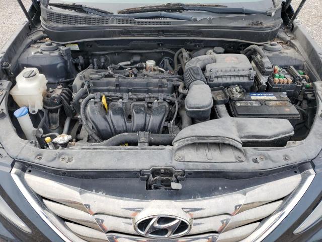 5NPEC4AC6DH556545 - 2013 HYUNDAI SONATA SE BLUE photo 11