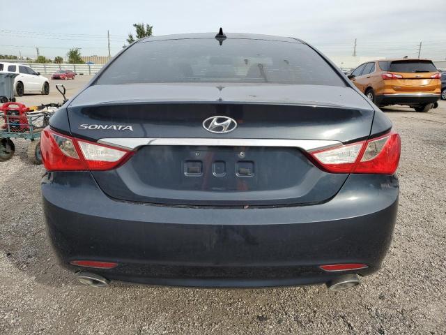 5NPEC4AC6DH556545 - 2013 HYUNDAI SONATA SE BLUE photo 6