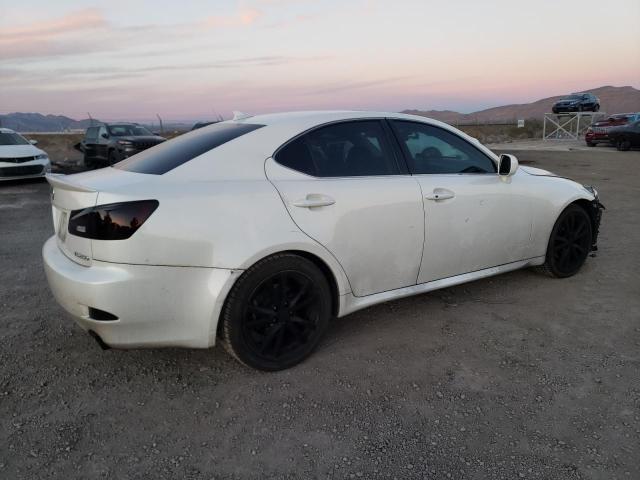 JTHBK262682073332 - 2008 LEXUS IS 250 WHITE photo 3