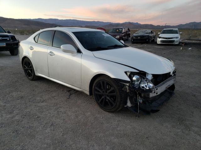 JTHBK262682073332 - 2008 LEXUS IS 250 WHITE photo 4