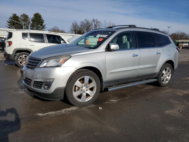 1GNKRJKD7EJ306416 - 2014 CHEVROLET TRAVERSE LTZ SILVER photo 1