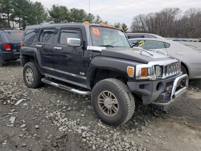 5GTDN13E278171725 - 2007 HUMMER H3 BLACK photo 4