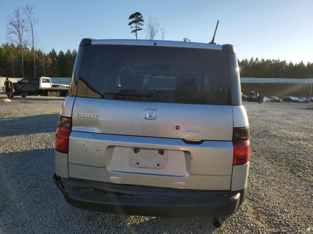 5J6YH28757L007845 - 2007 HONDA ELEMENT EX SILVER photo 6