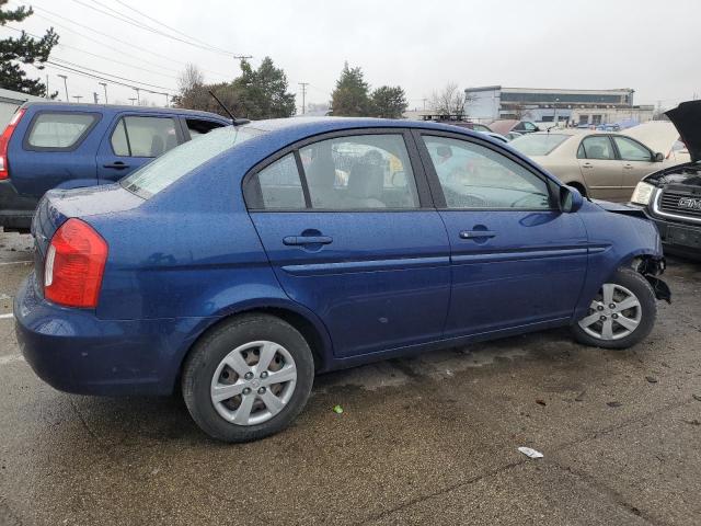 KMHCN4AC8AU530995 - 2010 HYUNDAI ACCENT GLS BLUE photo 3