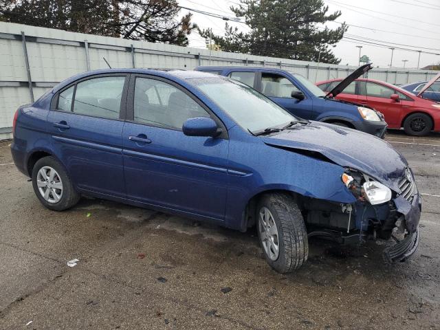 KMHCN4AC8AU530995 - 2010 HYUNDAI ACCENT GLS BLUE photo 4