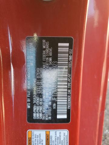 JF1ZNAA13F9708923 - 2015 TOYOTA SCION FR-S 红色 照片 12