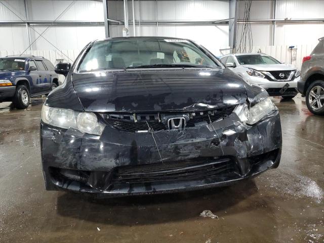 2HGFA16859H307779 - 2009 HONDA CIVIC EX BLACK photo 5